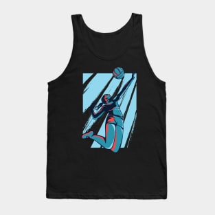 Woman Volleyball Tank Top